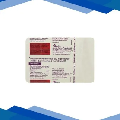 Glimifix M 2mg/500mg Tablet 10’S