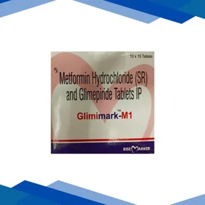 GLIMIMARK M 1mg Tablet 15’s