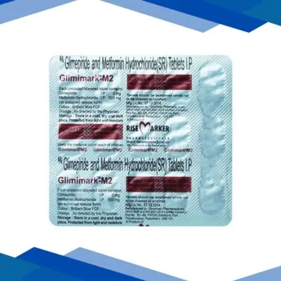 GLIMIMARK M 2mg Tablet 15’s