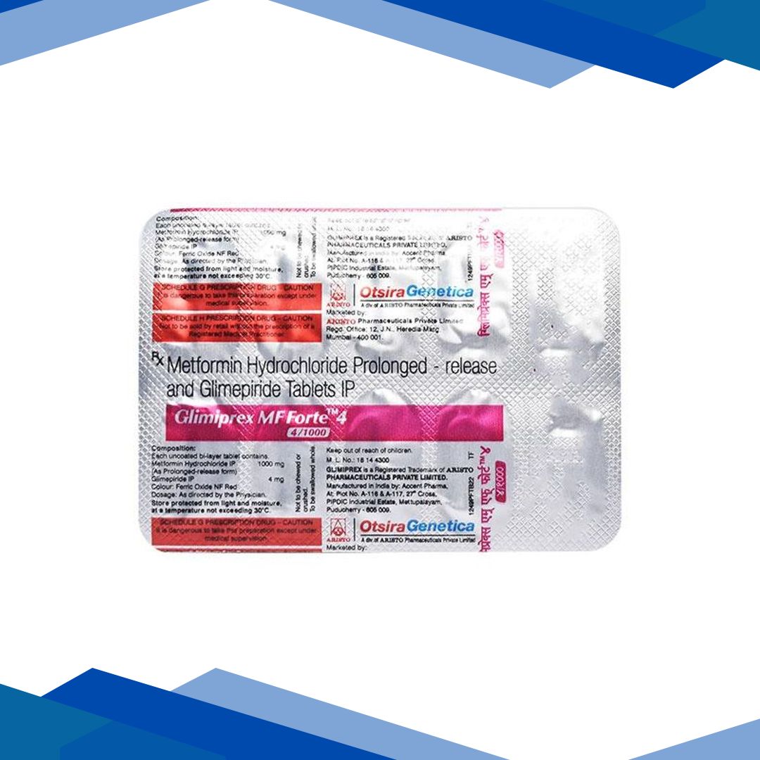 GLIMIPREX MF FORTE 4 Tablet 10’s