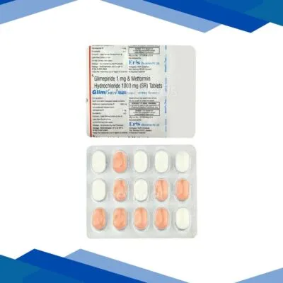 Glimisave Max Forte 1mg Tablet 15’S