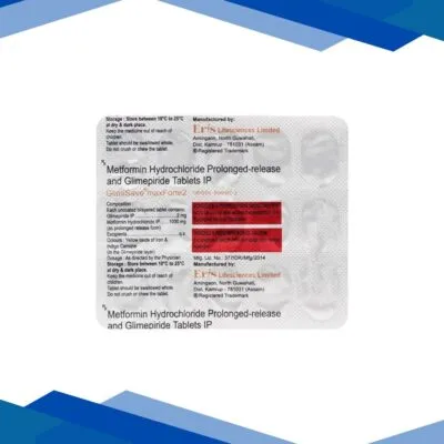 Glimisave Max Forte 2mg Tablet 15’S