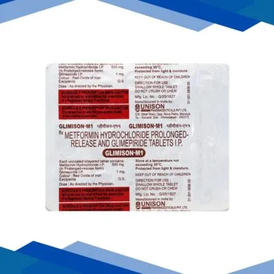 Glimison M 1 Tablet 15’S