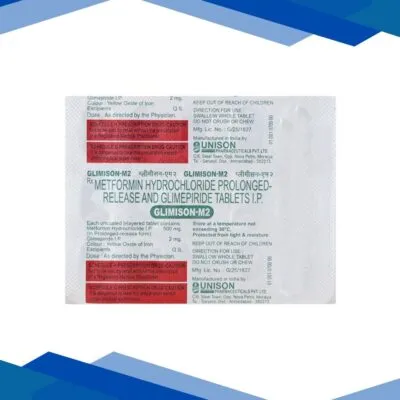 Glimison M 2mg/500mg Tablet 15’S