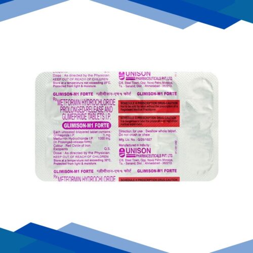 Glimison M Forte 1/1000mg Tablet 10’S
