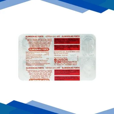 Glimison M Forte 2/1000mg Tablet 10’S
