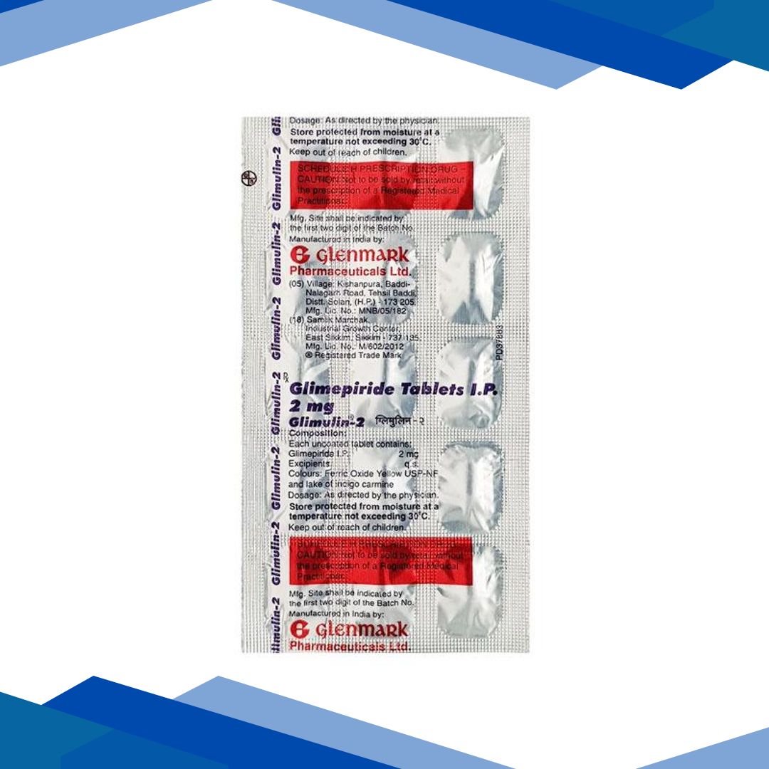 Glimulin 2mg Tablet 15’S