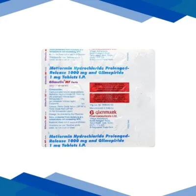Glimulin MF Forte 1mg/1000mg Tablet 15’S
