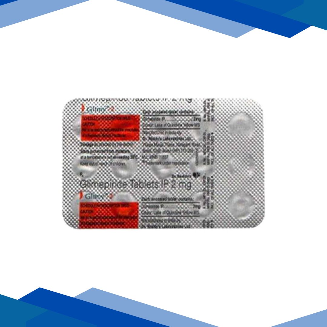 Glimy 2mg Tablet 15’S