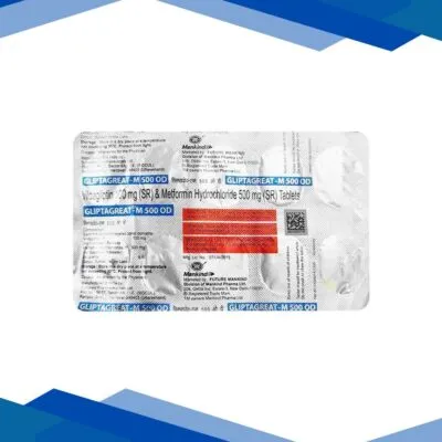 GLIPTAGREAT M 500 OD Tablet 10’s