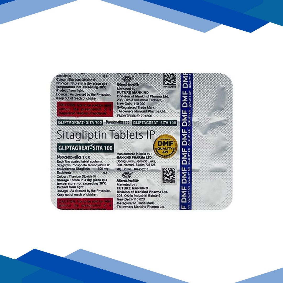 GLIPTAGREAT SITA 100 Tablet 15’s