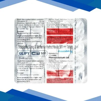 GLIPY MET 500 Tablet 15’s