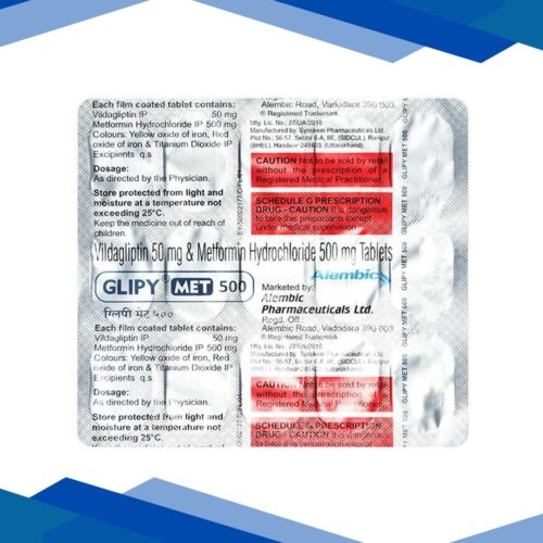 GLIPY MET 500 Tablet 15’s