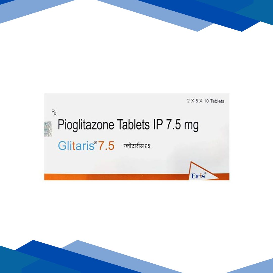 Glitaris 7.5mg Tablet 10’S