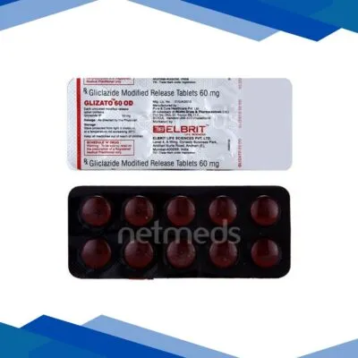 Glizato OD 60mg Tablet 10’S