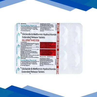 GLIZID M XR 60 Tablet 10’s