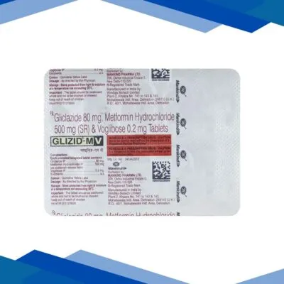 Glizid MV Tablet 10’S