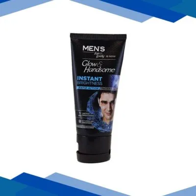 Glow & Handsome Men’s Instant Brightness Rapid Action Face Wash 50 gm
