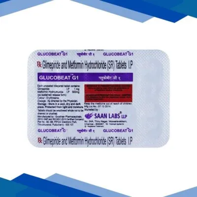 GLUCOBEAT G 1mg Tablet 10’s