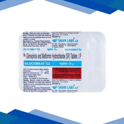 GLUCOBEAT G 2mg Tablet 10’s