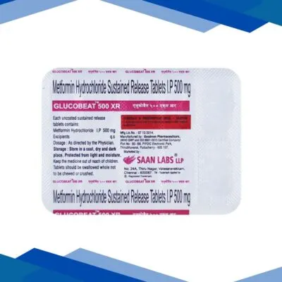 GLUCOBEAT XR 500mg Tablet 10’s