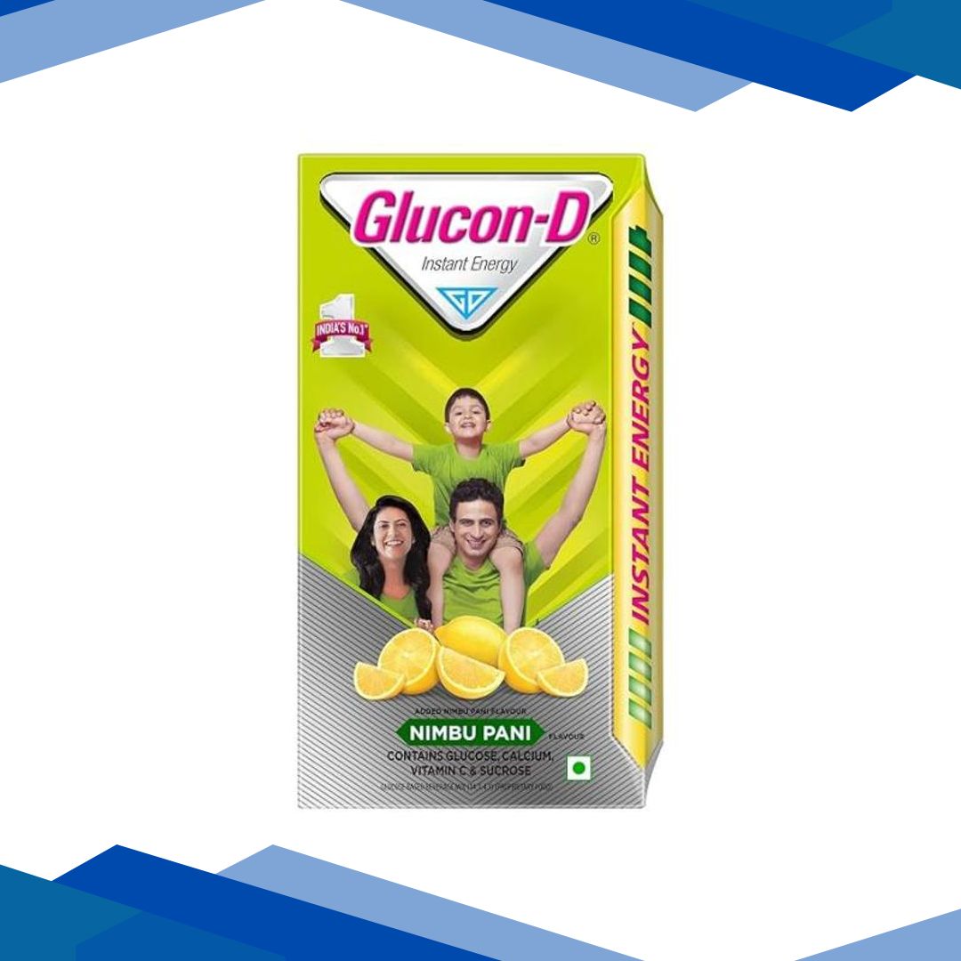 Glucon-D Instant Energy Powder – Nimbu Pani (Refill) 1 kg