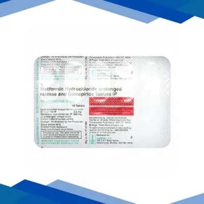 Gluconorm G 0.5mg Tablet 10’S