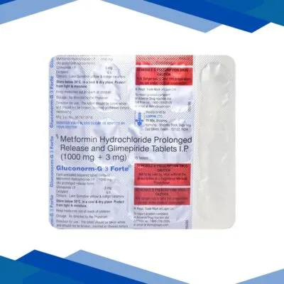 Gluconorm G3 Forte Tablet 15’S