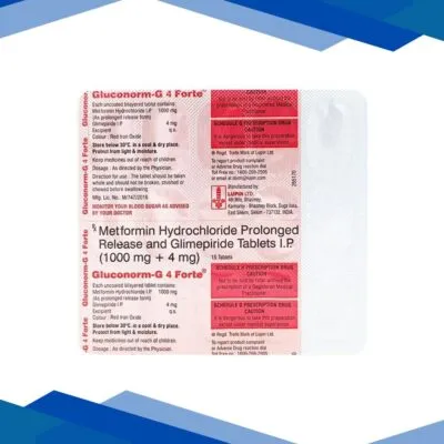 Gluconorm G4 Forte Tablet 15’S