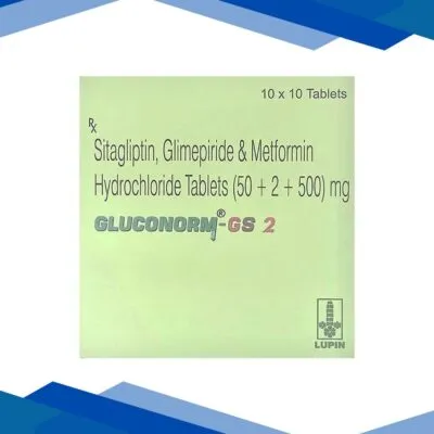GLUCONORM GS 2 Tablet 10’s