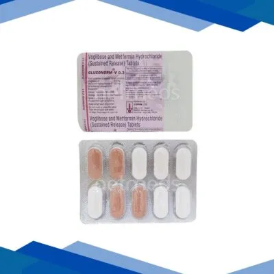 Gluconorm V 0.3mg Tablet 10’S