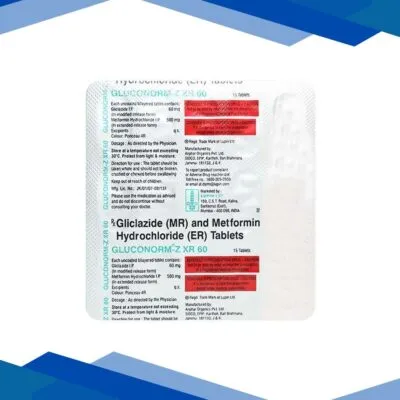 GLUCONORM Z XR 60mg Tablet 15’s