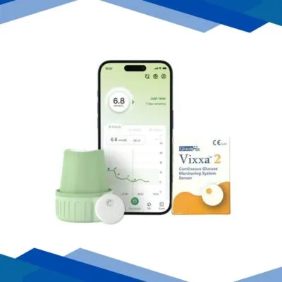 GlucoRx Vixxa 2 Continous Glucose Monitoring System Sensor Device 1’s