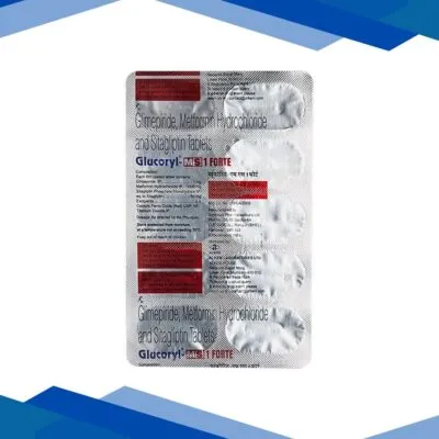GLUCORYL MS 1 FORTE Tablet 10’s