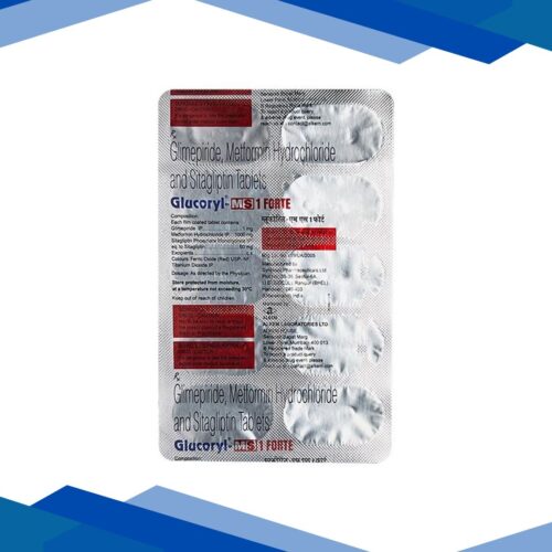 GLUCORYL MS 1 FORTE Tablet 10’s