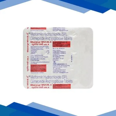 GLUCORYL MV 1/0.3mg Tablet 15’s