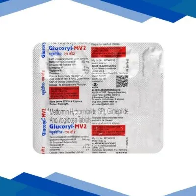 Glucoryl MV 2 Tablet 15’S