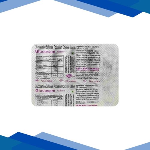 Glucosam 500mg Tablet 10’S