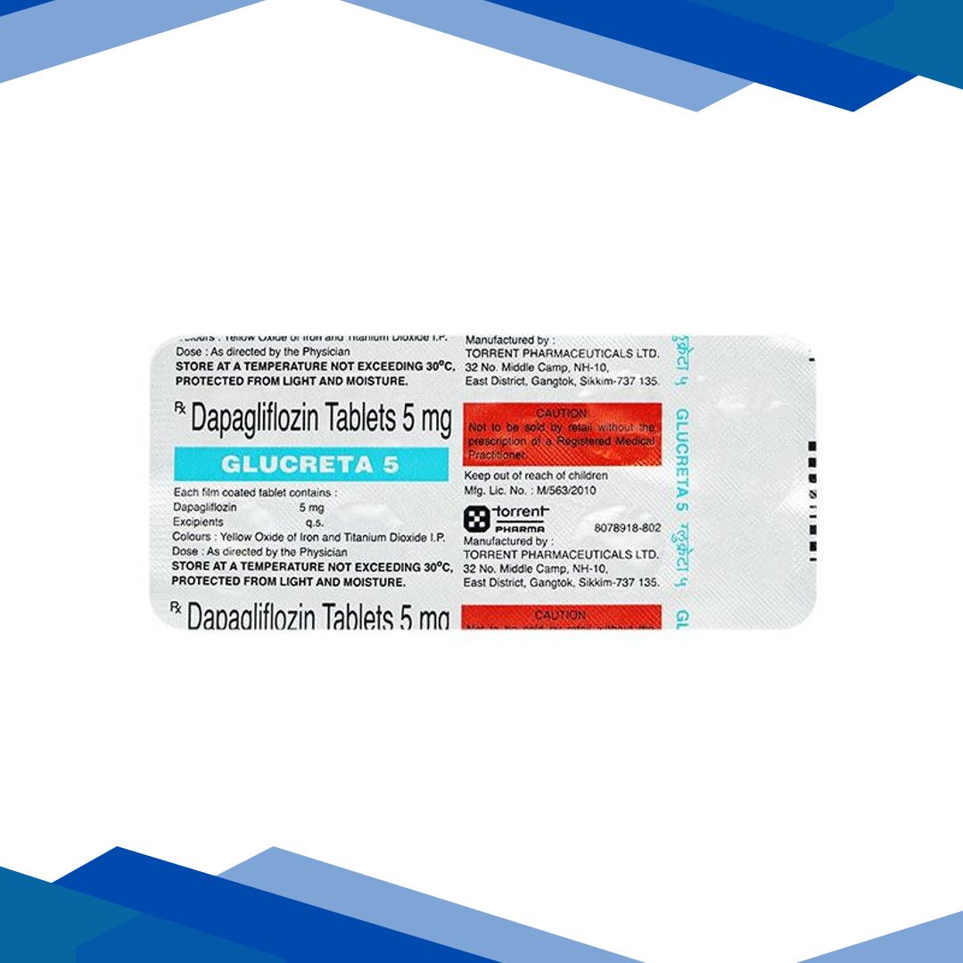 GLUCRETA 5 Tablet 10’s