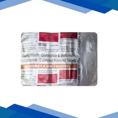 GLUCRETA GM 10/2/500 Tablet 10’s
