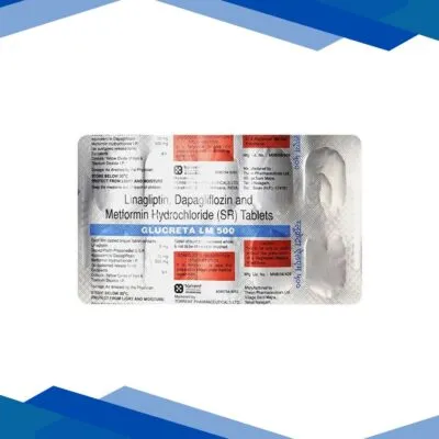 GLUCRETA LM 500 Tablet 10’s