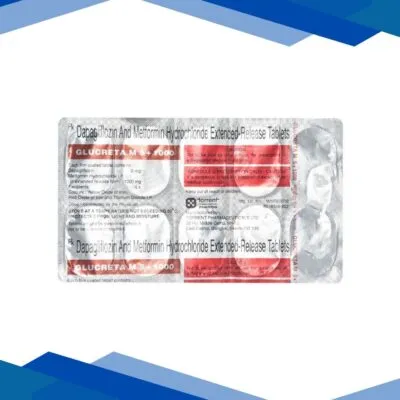 GLUCRETA M 5 + 1000 Tablet 10’s