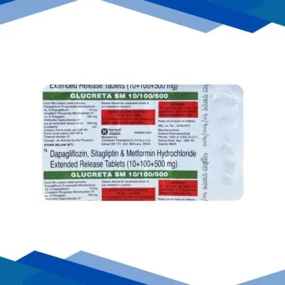 GLUCRETA SM 10/100/500 Tablet 10’s