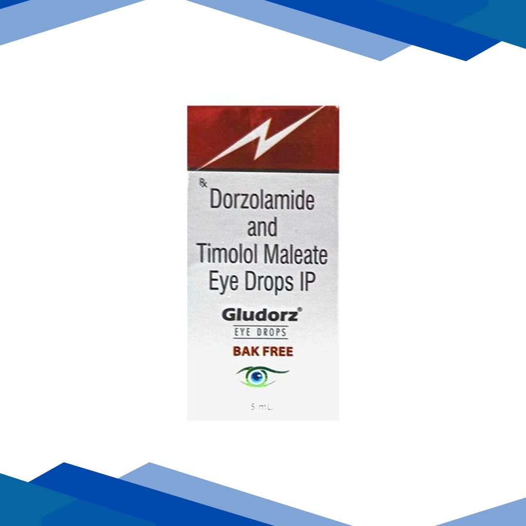 GLUDORZ BAK FREE Eye Drops 5ml