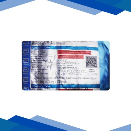 GLUJECT TRIO 10+100+1000mg Tablet 10’s