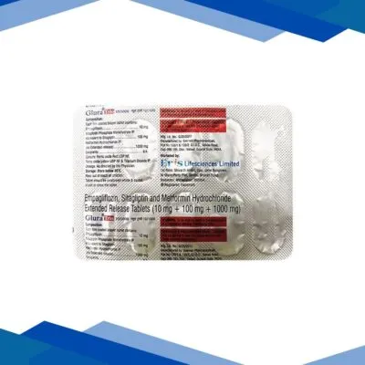 GLURA TRIO 10/1000 Tablet 10’s