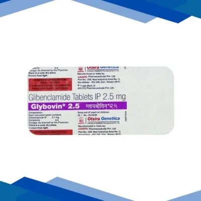 Glybovin 2.5mg Tablet 10’S