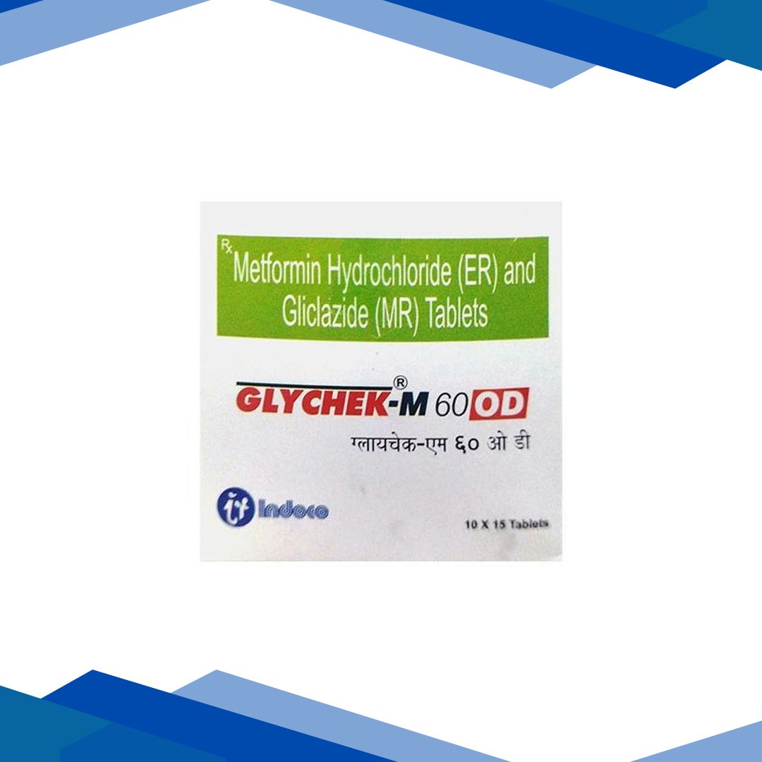 GLYCHEK M 60 OD Tablet 15’s