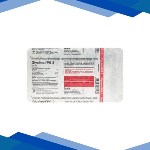 GLYCIMET PG 2mg Tablet 10’s