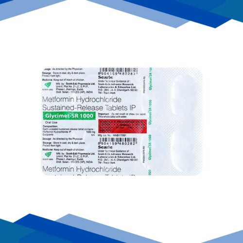 GLYCIMET SR 1000mg Tablet 10’s